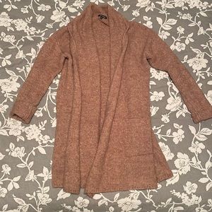 NWOT brown giant sweater cardigan